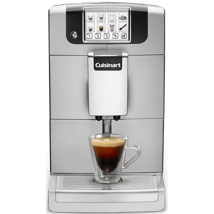 Cuisinart Stainless Steel Manual Espresso Maker with 2 Year Warranty