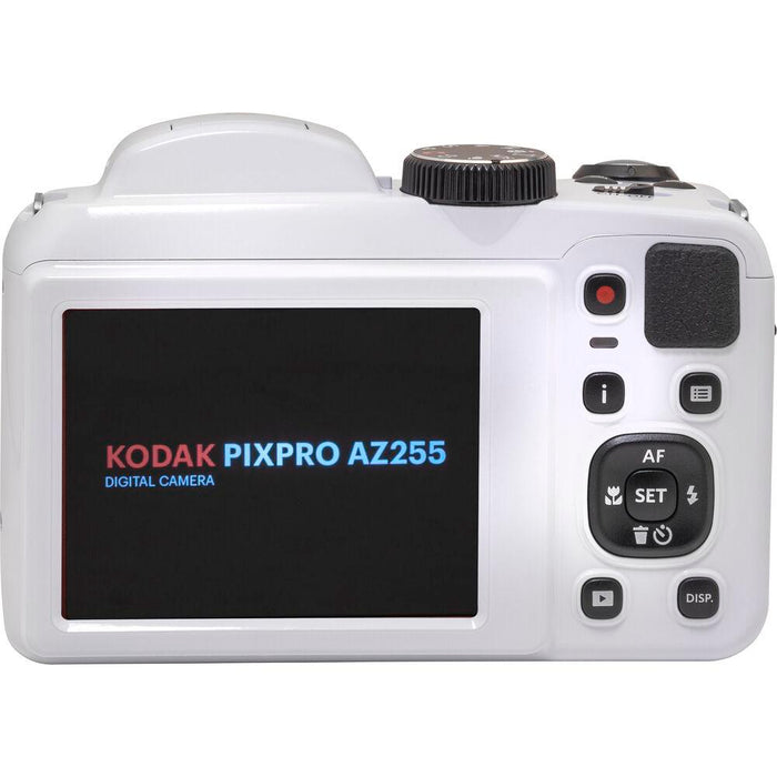 Kodak PIXPRO Astro Zoom AZ255-WH 16MP Digital Camera, 25X Optical Zoom - Open Box