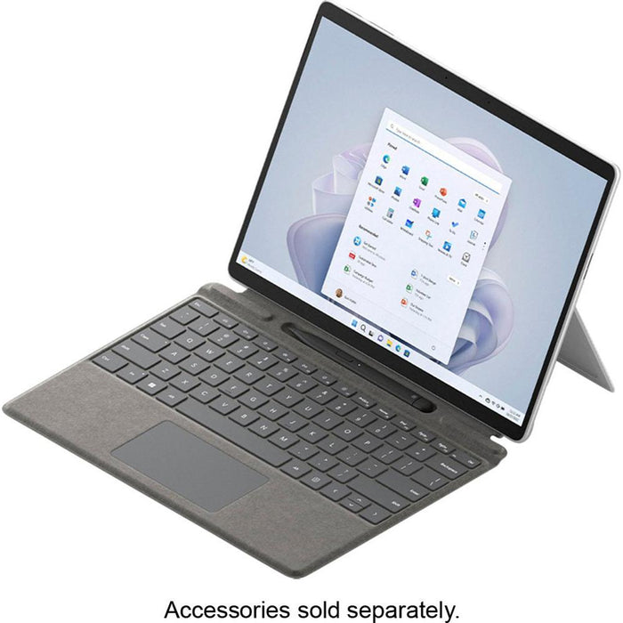 Microsoft Surface Pro 9 13" Tablet, Intel i7, 32GB/1TB, Platinum (QLP-00001) - Open Box