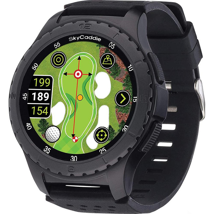SkyCaddie LX5 GPS Golf Watch with Touchscreen Display and HD Color - Black - Open Box