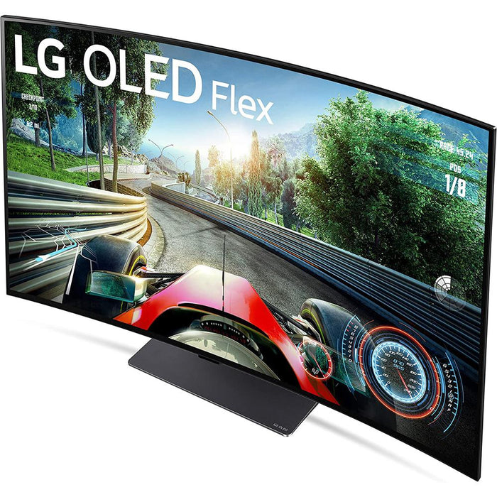 LG 42" Class OLED Flex Smart TV w/ Bendable Screen + 2 Year Extended Warranty