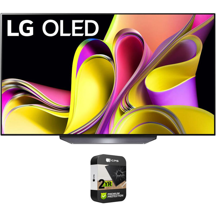 LG 77" B3 Series OLED 4K UHD Smart webOS w/ ThinQ AI TV + 2 Year Extended Warranty