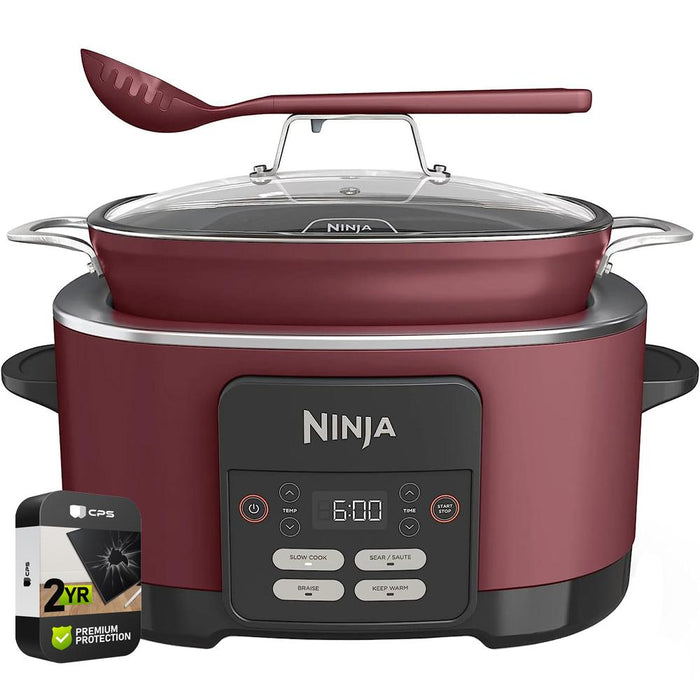 Ninja Foodi PossibleCooker Multi-Cooker Cherry Tarte Renewed with 2Year Warranty