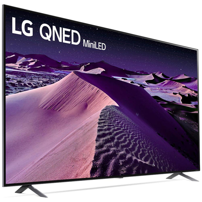 LG 55QNED85UQA 55" HDR 4K Smart QNED Mini-LED TV w/ Monster TV Wall Mount Kit