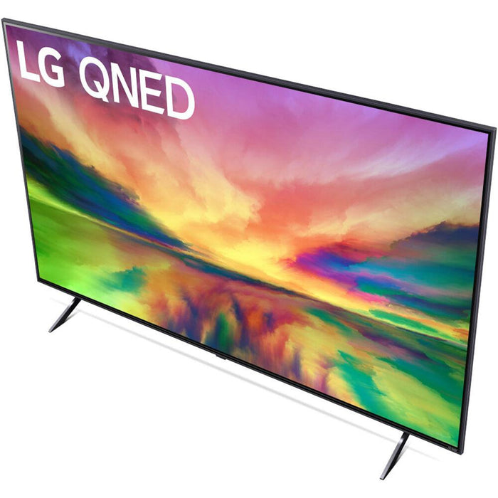 LG QNED80 75 inch 4K HDR Smart Mini-LED TV 2023 w/ Monster TV Wall Mount Kit
