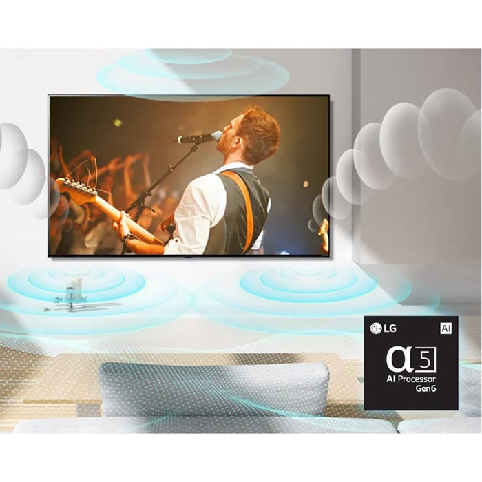 LG 50" UR9000 Series LED 4K UHD Smart webOS TV w/ Monster TV Wall Mount Kit