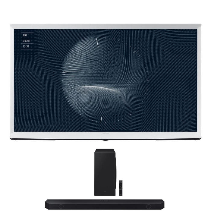 Samsung The Serif 65" QLED 4K UHD Smart TV (2022) + Q-series 5.1.2 ch. Wireless Soundbar