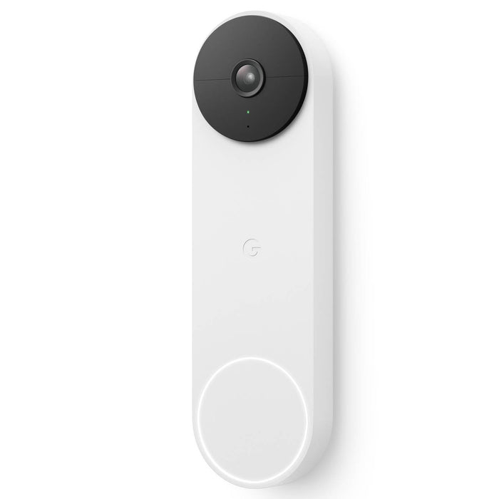 Google Nest Doorbell (Battery) - Snow (Refurbished) (GA01318-US)