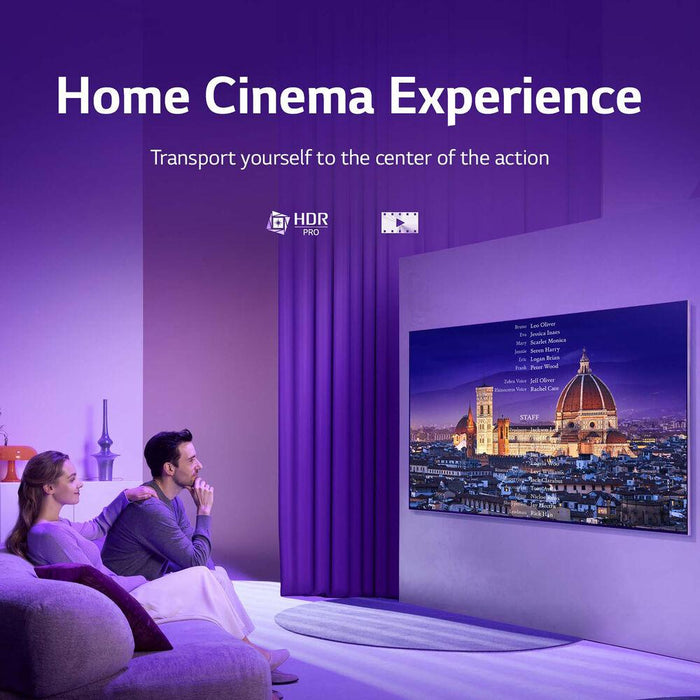 LG 75 Inch 4K HDR Smart Quantum Dot NanoCell TV 2023 + Movies Streaming Bundle