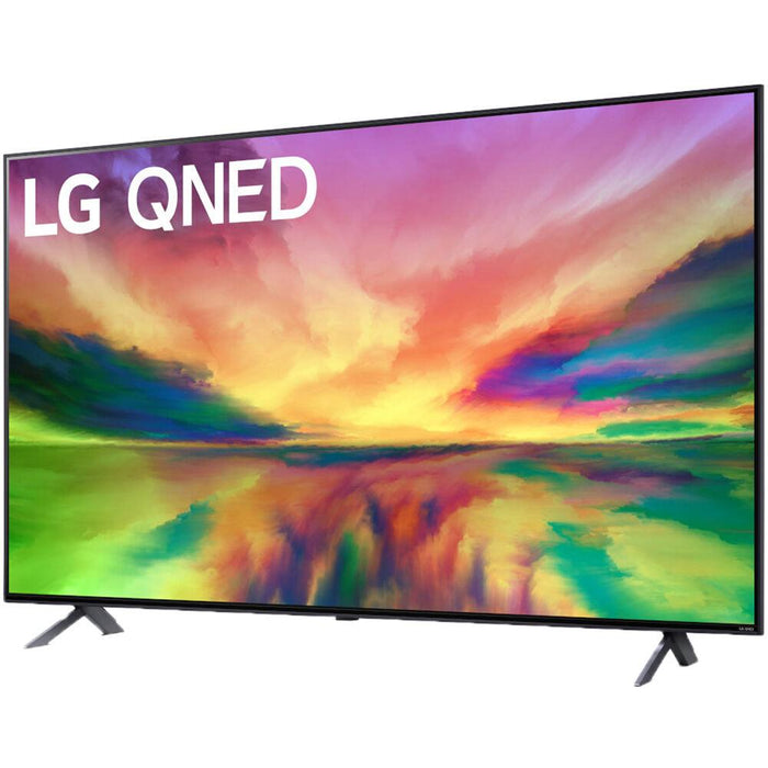 LG QNED80 65" 4K HDR Smart Mini-LED TV 2023 with Deco Gear Home Theater Bundle