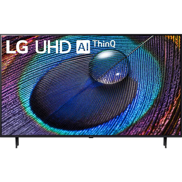 LG 50" UR9000 Series LED 4K UHD Smart webOS TV with Deco Gear Home Theater Bundle