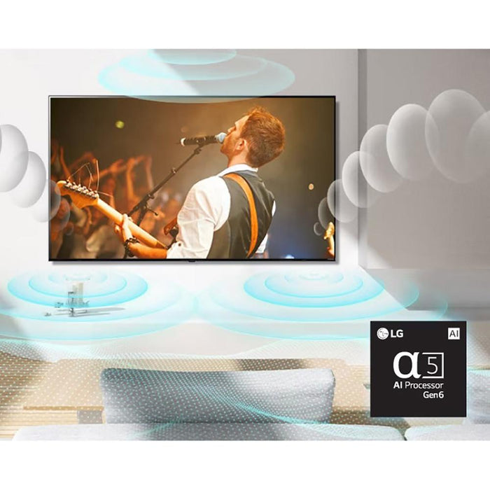 LG 43" UR9000 Series LED 4K UHD Smart webOS TV with Deco Gear Home Theater Bundle