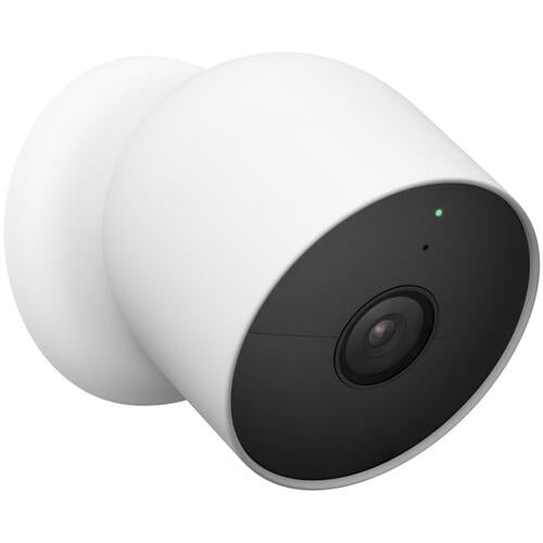 Google Nest Cam (Outdoor or Indoor, Battery) 2-Pack in Snow (GA01894-US) Refurbished