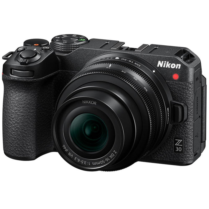 Nikon Z 30 Mirrorless Camera w/NIKKOR Z DX 16-50mm f/3.5-6.3 VR Lens Kit Renewed