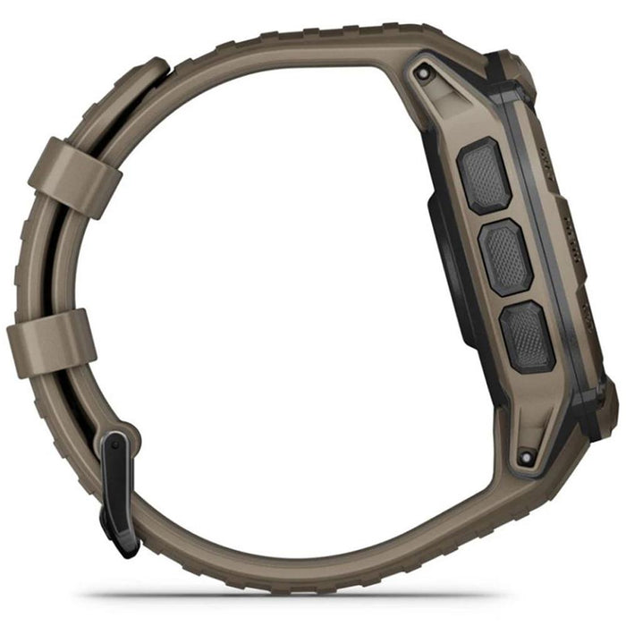 Garmin Instinct 2X Solar GPS Smartwatch Tactical Edition Tan with 2x Bracelet