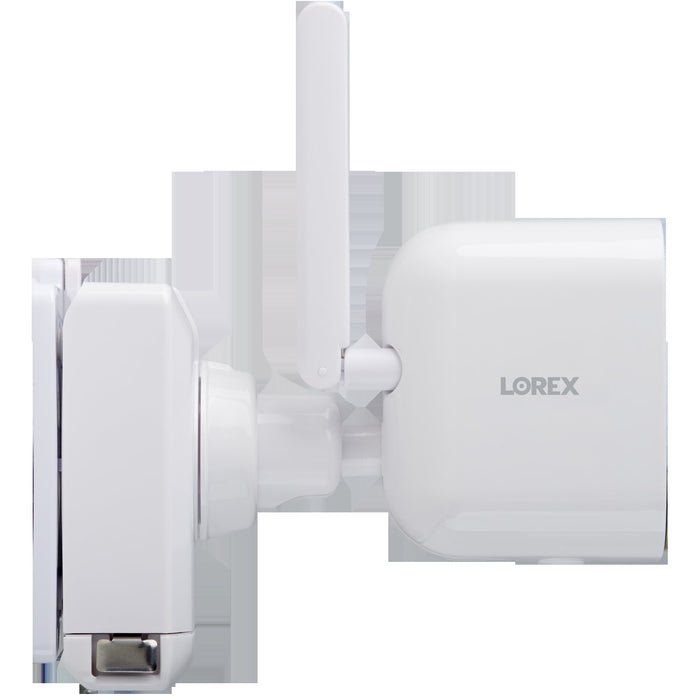 Lorex 4K Spotlight Outdoor Battery Add-On Security Camera, White