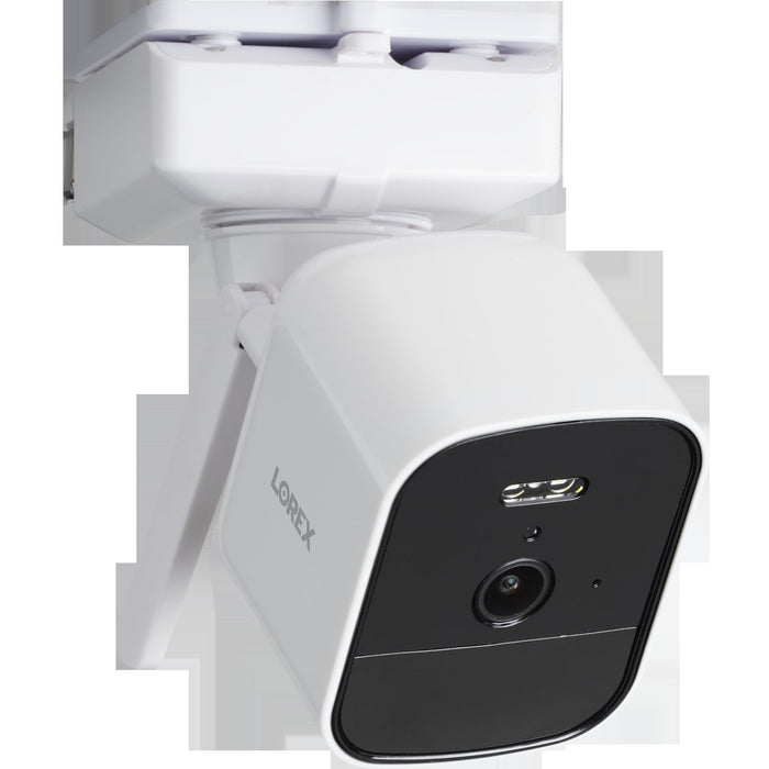 Lorex Lorex 4K Spotlight Outdoor Battery Add-On Security Camera, White