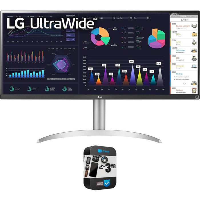 LG 34" 21:9 UltraWide FHD 2560 x 1080 100Hz IPS Monitor w/ 3 Year Extended Warranty