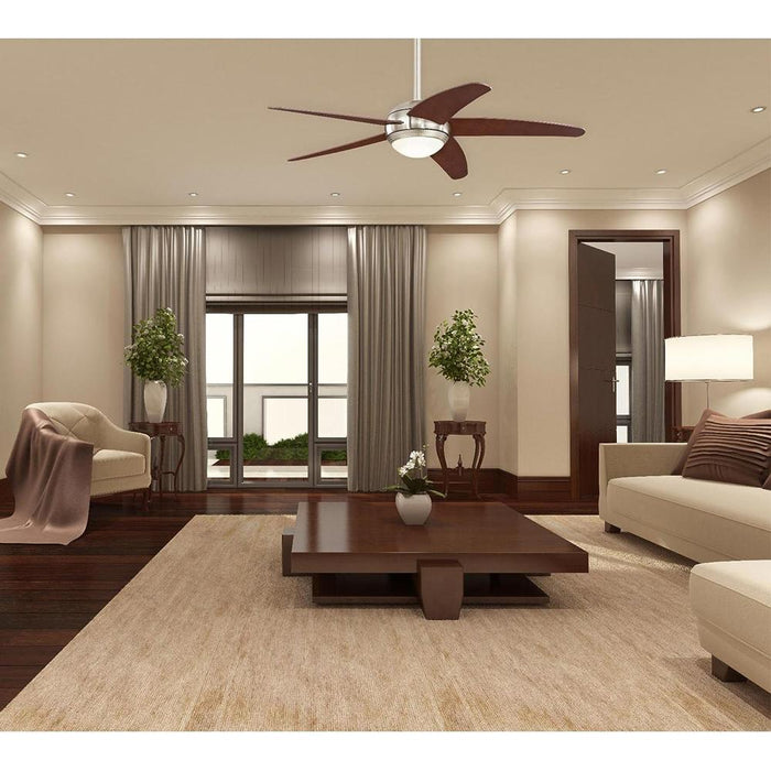 Westinghouse Bendan 52-inch Brushed Nickel with Hammered Accents Indoor Ceiling Fan - 7206500