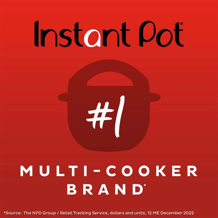 Instant Pot Duo Crisp + Air Fryer 6-qt Multi-Use Pressure Cooker Renewed