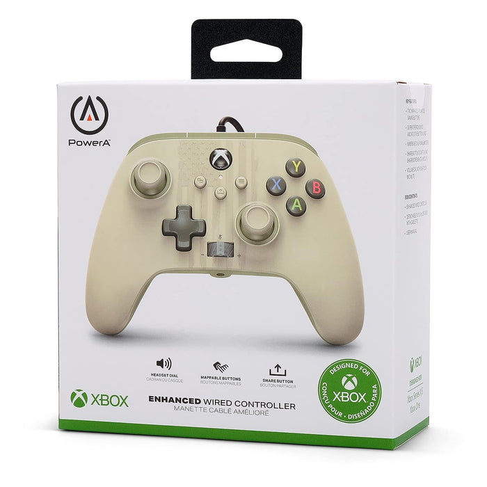 PowerA Enhanced Wired Controller for Xbox Series X/S - Desert Ops
