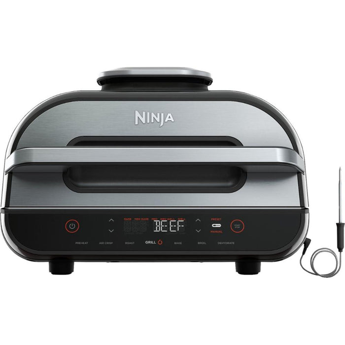 Ninja FG551 Foodi Smart XL 6-in-1 Indoor Grill w/ 4-Quart Air Fryer - Factory Renewed