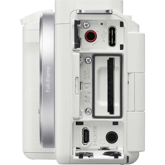 Sony Alpha ZV-E1 Full-frame Interchangeable Lens Mirrorless Vlog Camera (Body -White)