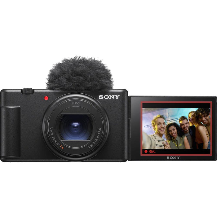 Sony ZV-1 II Vlog 4K Camera for Content Creators and Vloggers - Black ZV-1M2/B