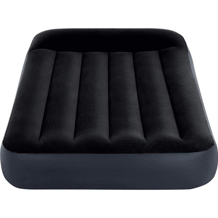 Intex Dura Beam Standard Pillow Rest Classic Airbed with Internal Pump, Twin