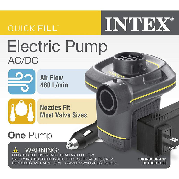 Intex Quick-Fill AC/DC Electric Pump - 17.0 CFM - Open Box