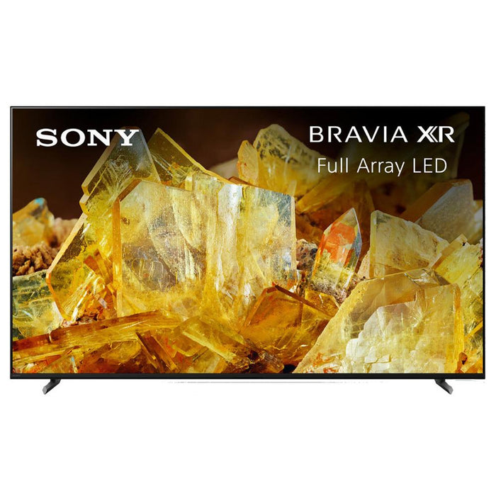 Sony XR75X90L Bravia XR 75" X90L 4K HDR LED Smart TV 2023 + Monster TV Wall Mount Kit