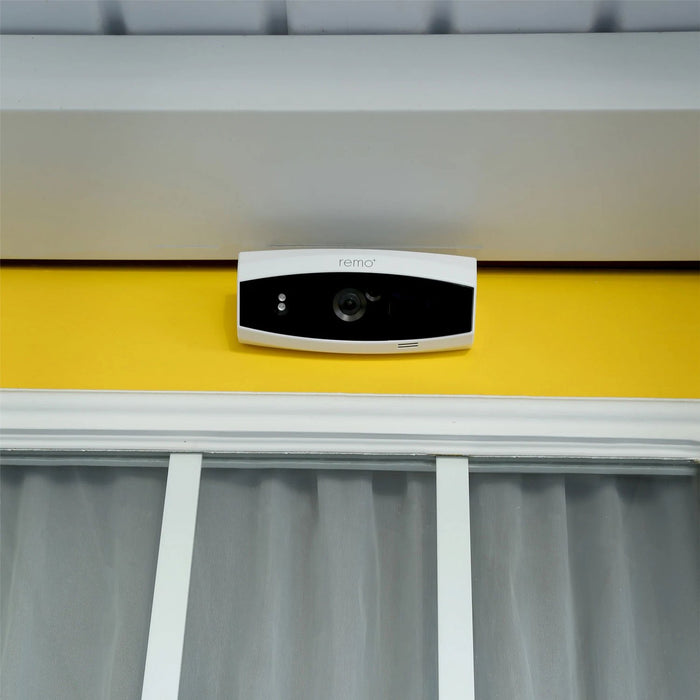 Remo Plus DoorCam 3: The Advanced Smart Security Camera with AI (Grey) - DCM3G
