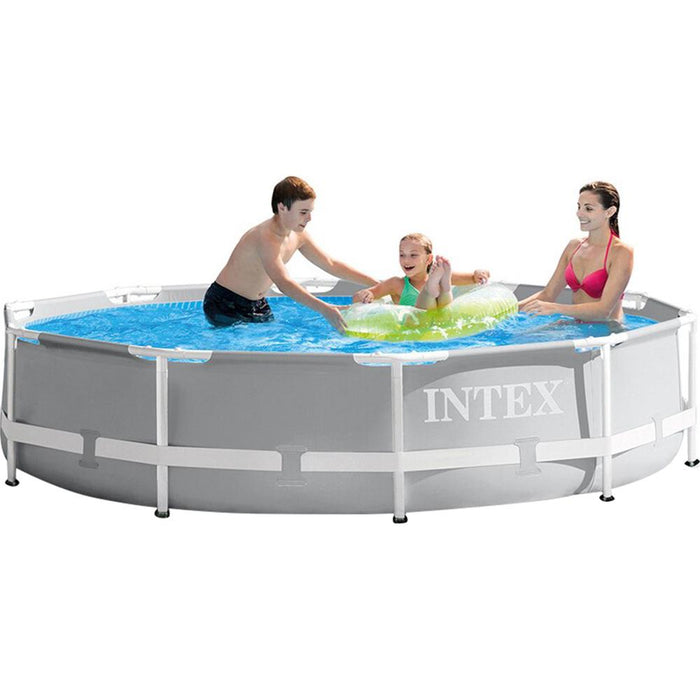 Intex Prism Frame Pool Set with Filter Pump 10ft x 30in - 26701EH - Open Box