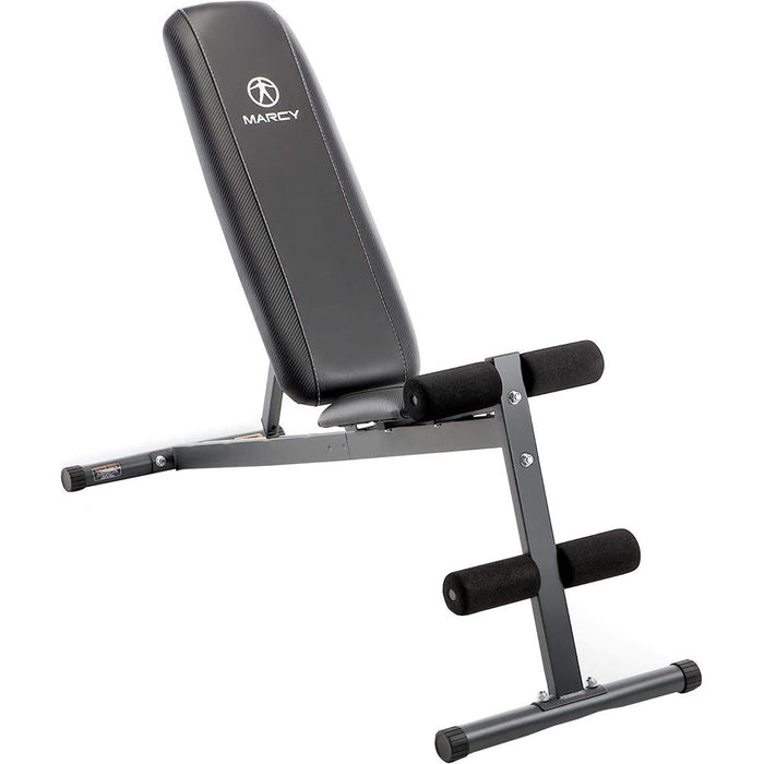 Marcy Utility Bench for Upright, Incline, Decline and Flat Exercise SB-261W - Open Box