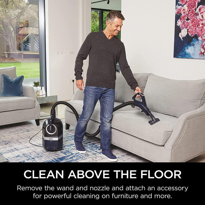 Shark CZ351 Pet Canister Vacuum, Corded with Self-Cleaning Brushroll - Open Box