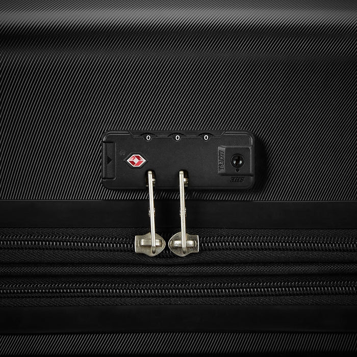 Samsonite Evolve SE 3 Piece Hardside Luggage Set (20"/24"/28") Bass Black - Open Box