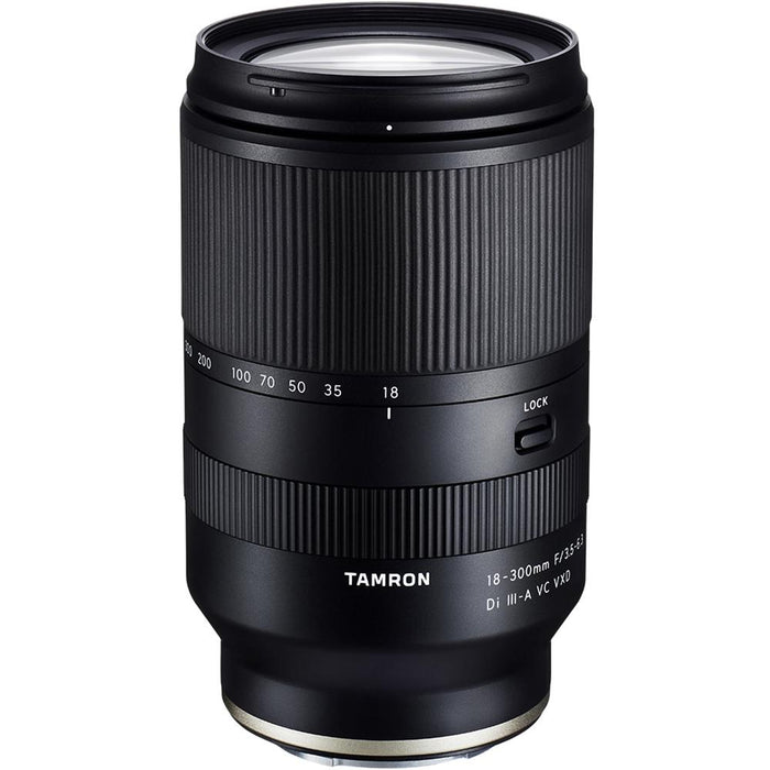 Tamron 18-300mm F3.5-6.3 Di III-A VC VXD Lens for Fujifilm X-Mount Mirrorless, Open Box