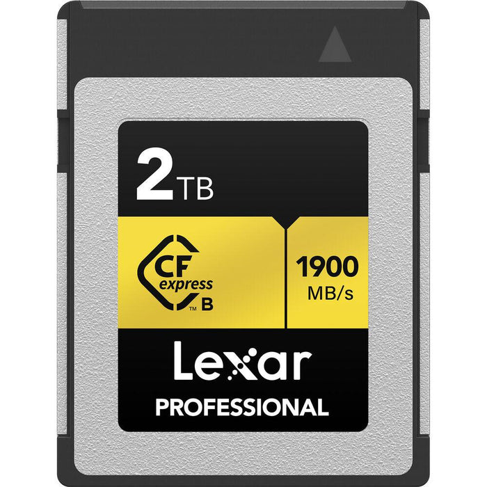 Lexar 2TB Professional CFexpress Type B Card GOLD Series