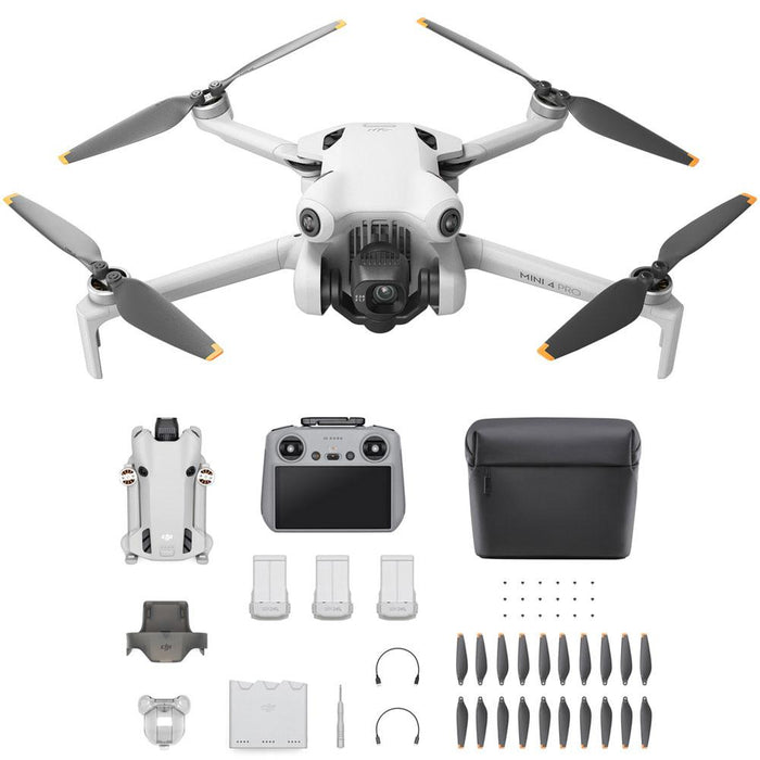 DJI Mini 4 Pro 4K HDR Drone Fly More Combo with RC 2 Remote Kit CP.MA.00000735.01