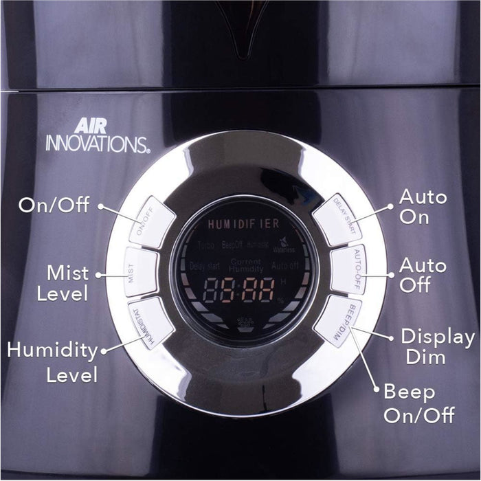 Air Innovations MH-901DA Ultrasonic Cool Mist Digital Humidifier With Aromatherapy