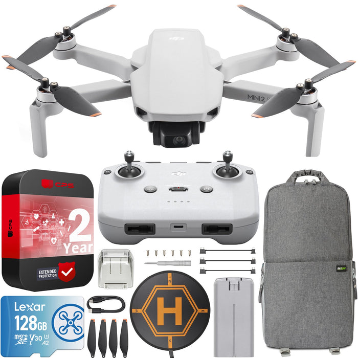 DJI Mini 2 SE Drone Quadcopter Kit with RC-N1 Remote + CPS Extended Warranty Bundle