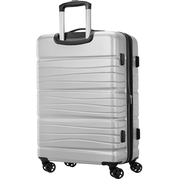 Samsonite Evolve SE Hardside 28" Large Expandable Spinner Luggage, Arctic Silver