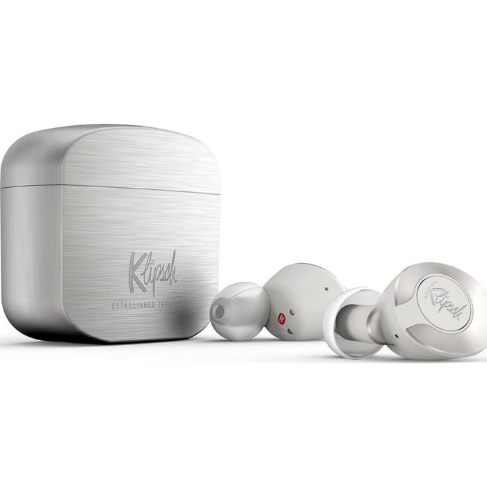 Klipsch T5 II True Wireless Headphones, Silver - (1069026) - Open Box