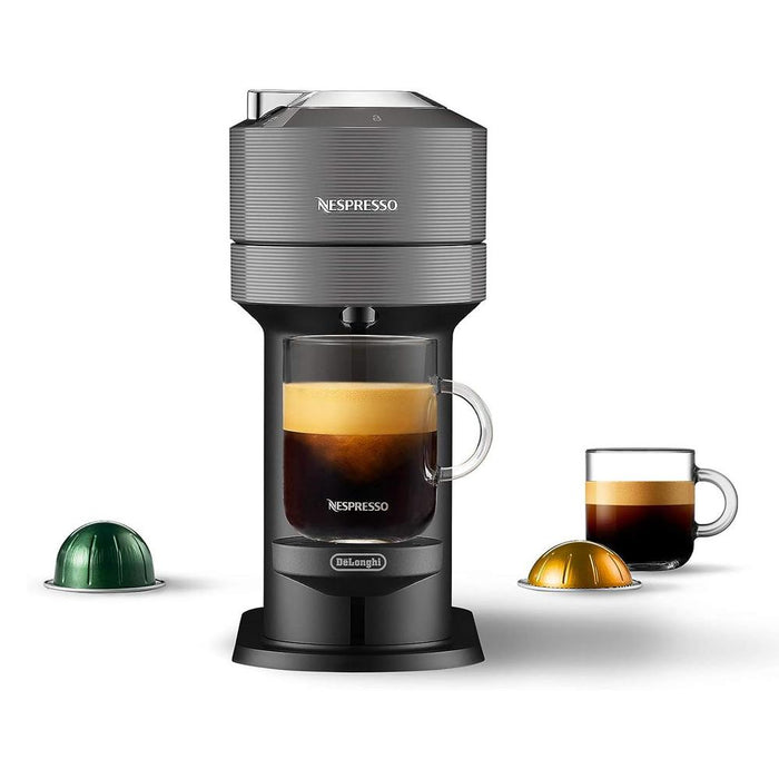 Nespresso Vertuo Next Espresso and Coffee Maker by DeLonghi Dark Grey Renewed
