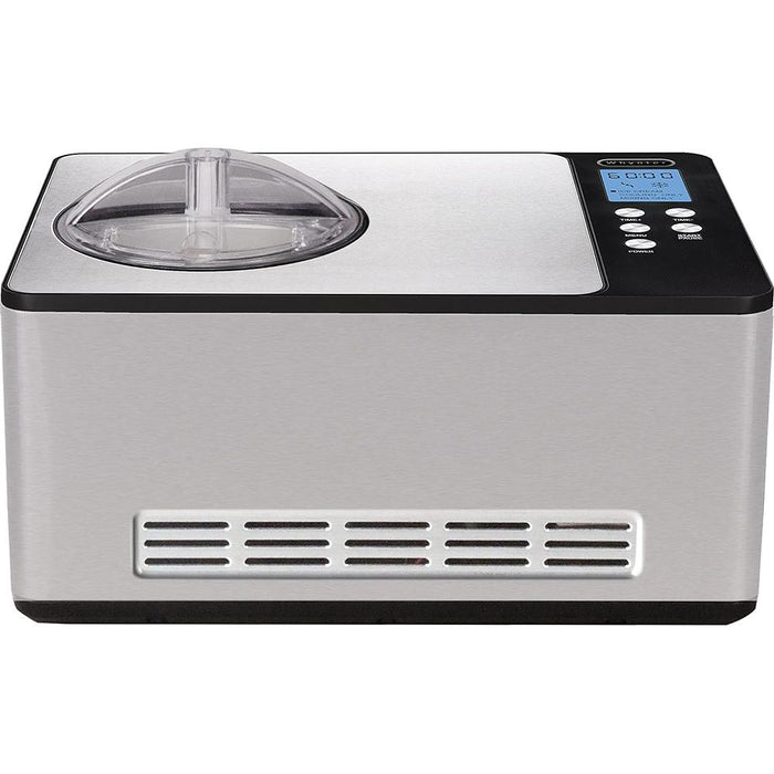 Whynter 2.1 Qt. Automatic Compressor Ice Cream Maker, Stainless Steel (ICM-200LS)