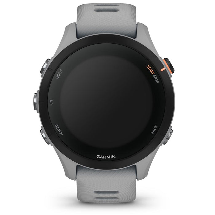 Garmin Forerunner 255S GPS Smartwatch, Powder Grey w/ Accessories Bundle