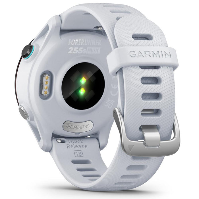 Garmin Forerunner 255 Music GPS Smartwatch, Whitestone w/ Accessories Bundle