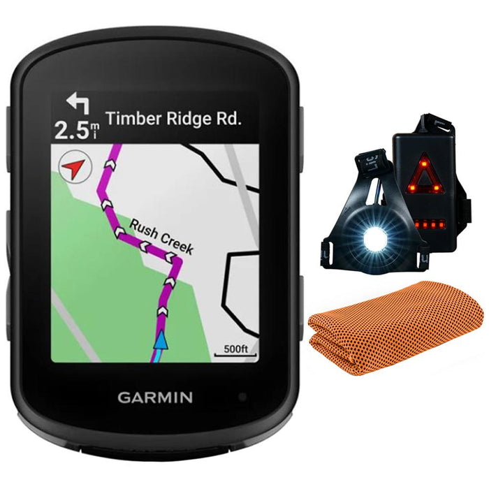 Garmin Edge 540, Compact GPS Cycling Computer (Device Only) + Accessories Bundle