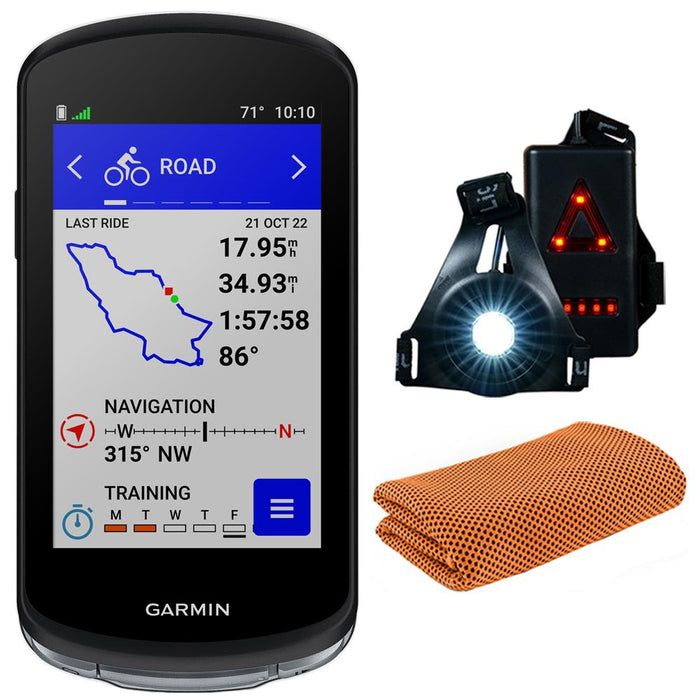 Garmin 010-02503-00 Edge 1040 GPS Cycling Bike Computer w/ Accessories Bundle