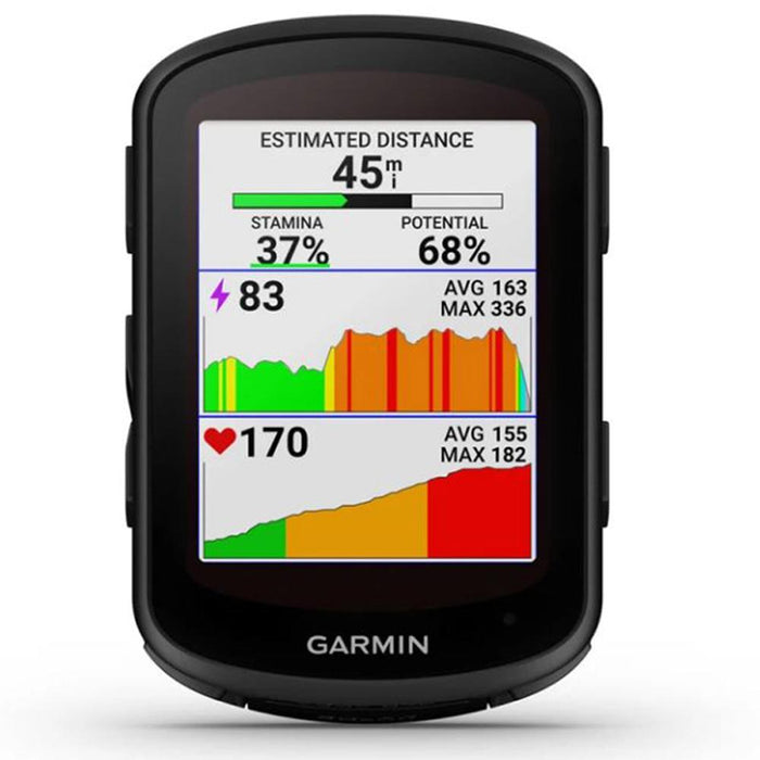 Garmin Edge 840 Solar, Compact GPS Cycling Computer, Device Only w/ Accessories Bundle